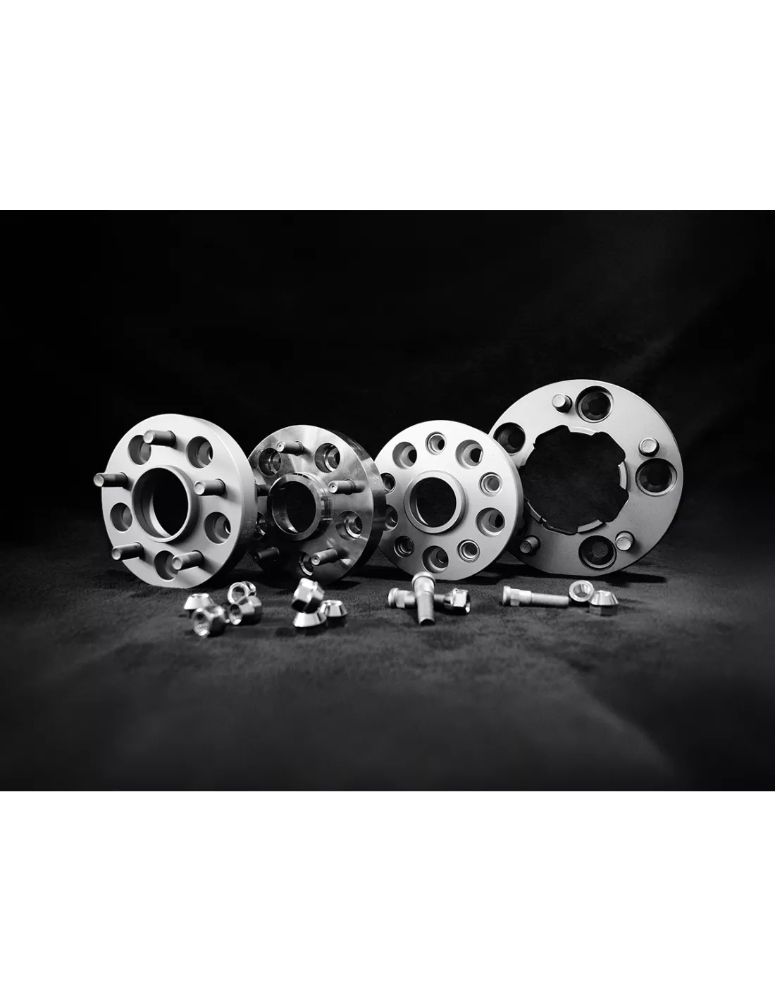 Set 4 élargisseurs de voie acier Hofmann 30mm Mitsubishi Pajero V60