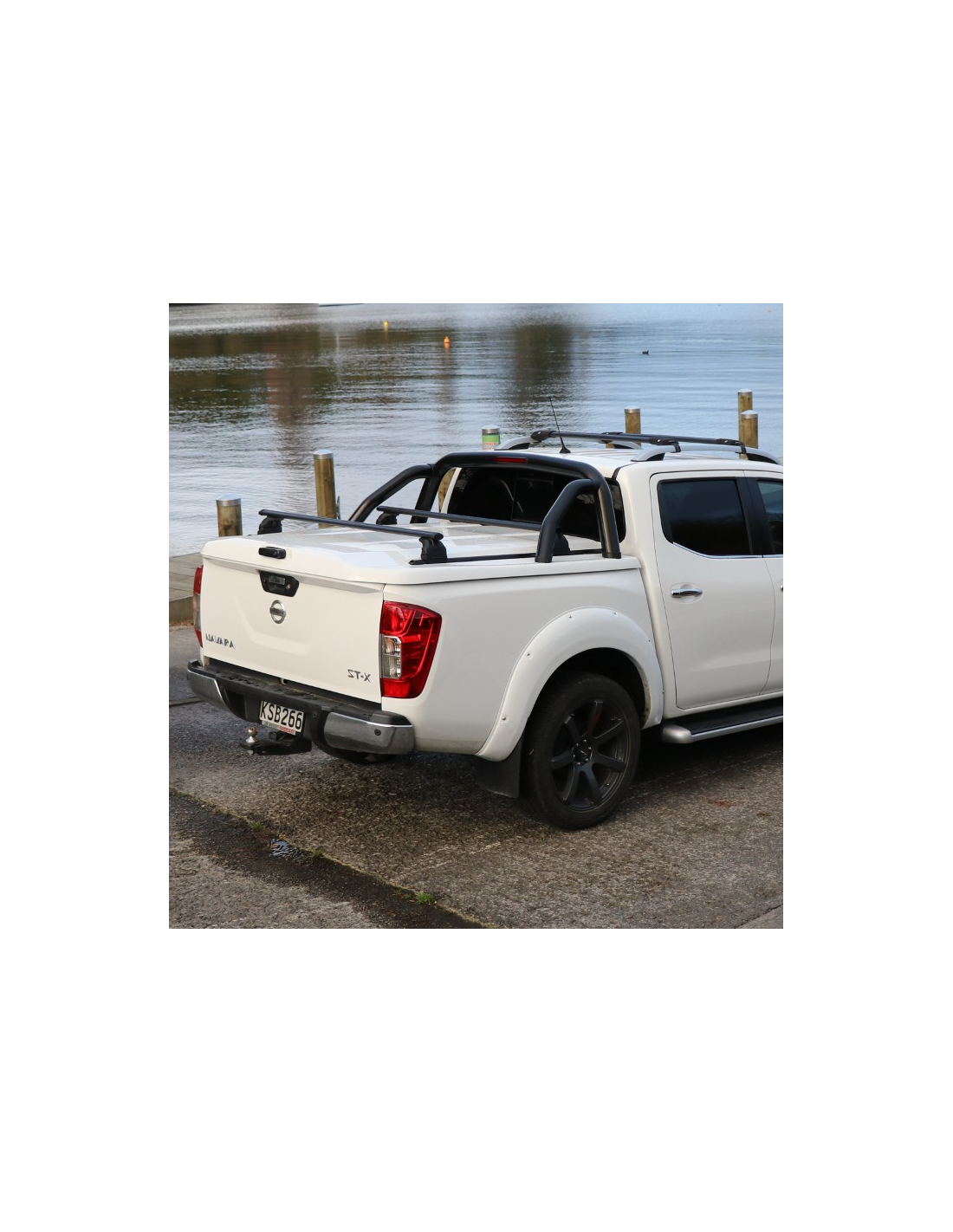 SPORTRITT ARB Bin Cover mit Nissan Navara Schienen 2015+