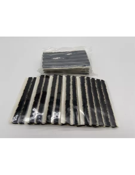 Lot de 50 mèches pour pneus Tubeless - longueur 100mm DTC PARTS -