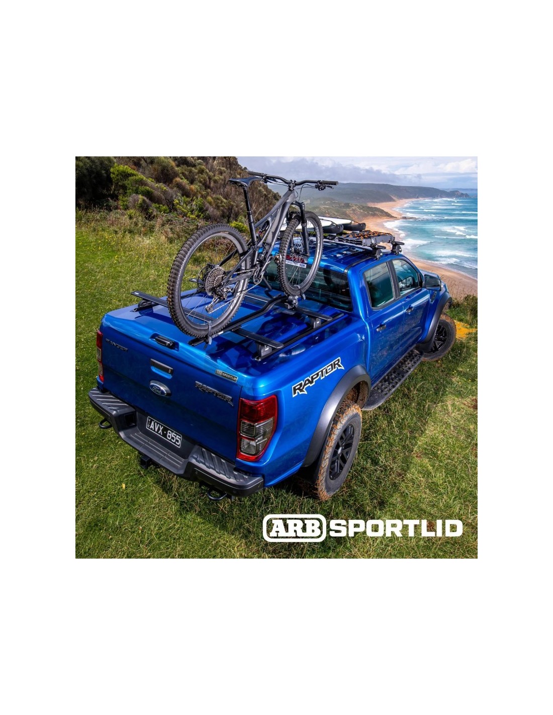 copy of Couvre benne SPORTLID ARB avec rails Ford Ranger et Raptor 2023+