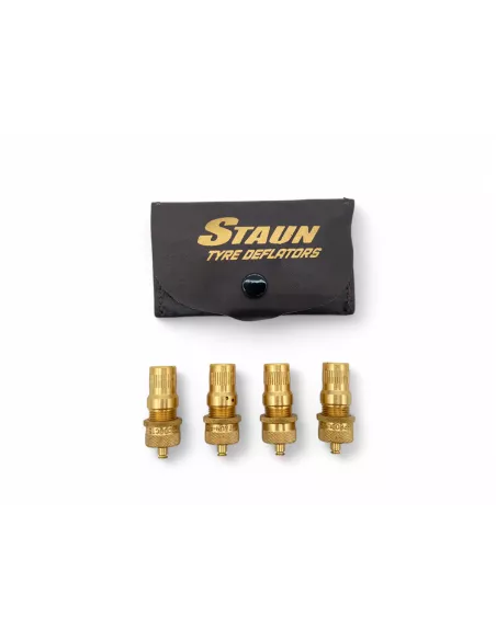 Degonfleurs pneus Staun 1.03 a 3.9 bars (jeu de 4) : vert STAUN -
