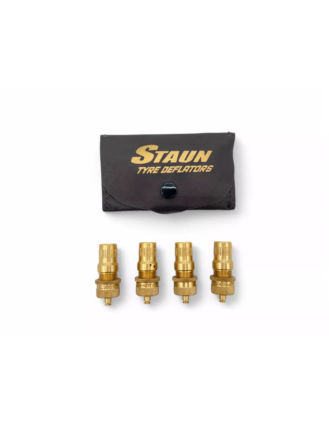 Degonfleurs pneus Staun 1.03 a 3.9 bars (jeu de 4) : vert STAUN -
