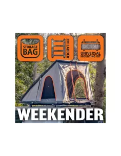 Weekend Pack - Alu-Cab LT-50 Lichtgewicht Zwarte Lichtgewicht Tent ALU CAB