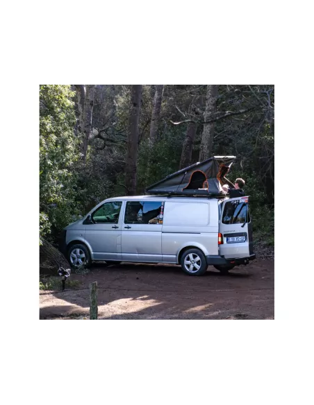 Pack Aventure - Tente de toit Alu-Cab LT-50 Lightweight Noire ALU CAB