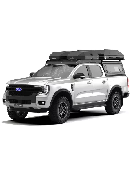 Tente de toit Alu-Cab noire RT-2S ALU CAB - accessoire 4x4