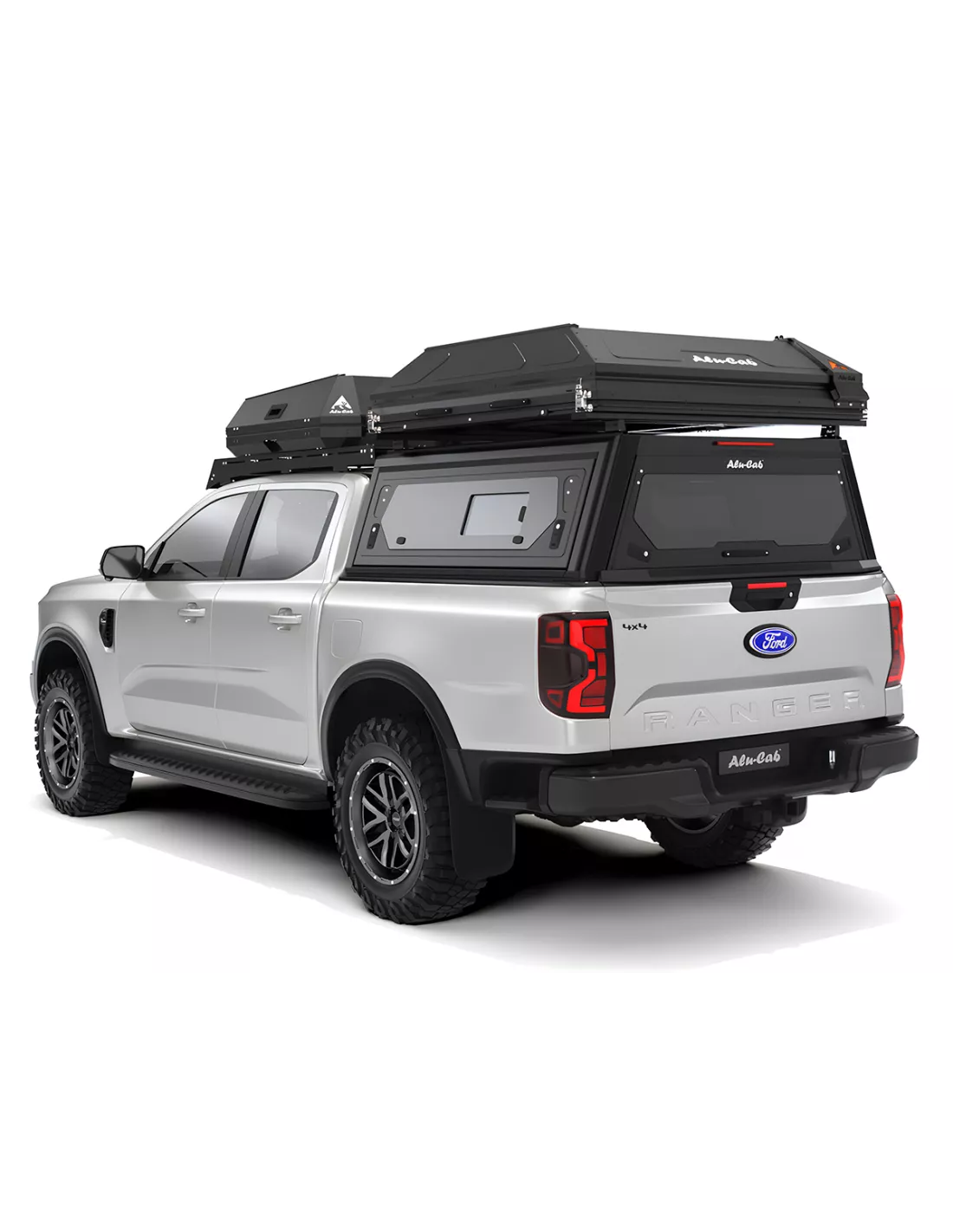 RT-2S Black Alu Cab Dachzelt ALU CAB - 4x4 Zubehör
