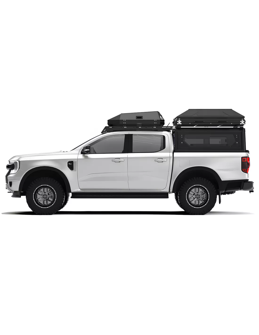 RT-2S Black Alu Cabine Daktent ALU CAB - 4x4 accessoire