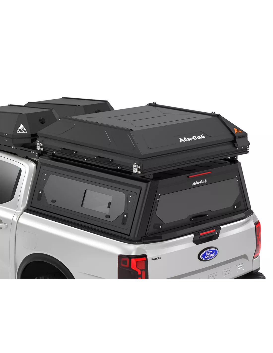 RT-2S Black Alu Cabine Daktent ALU CAB - 4x4 accessoire