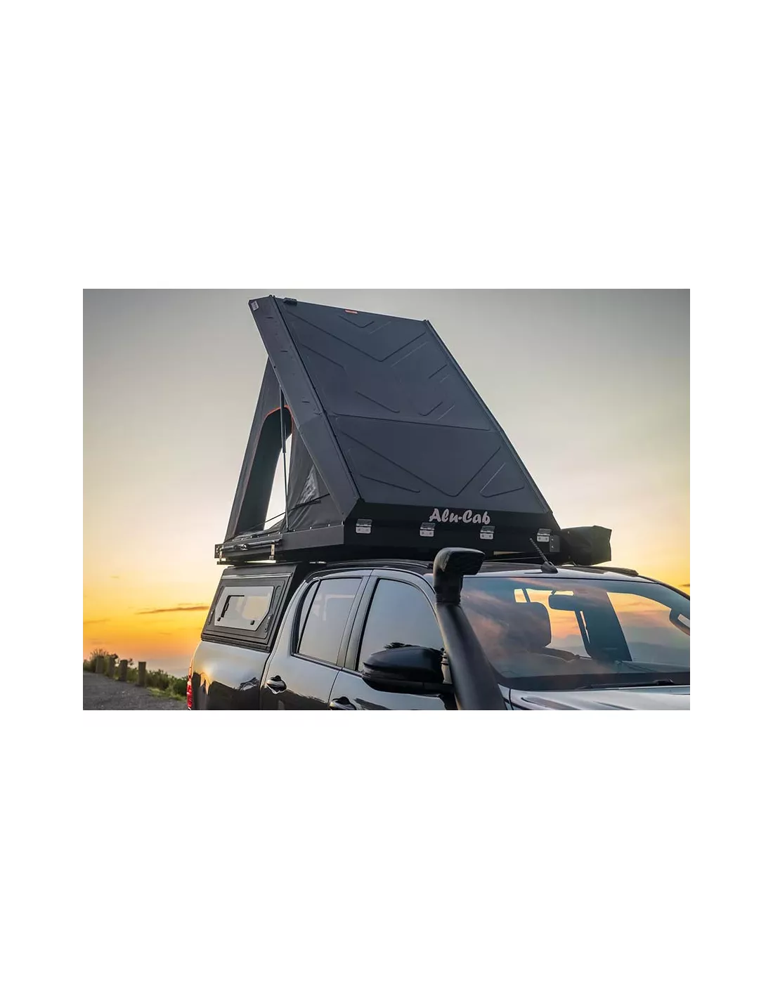 Tente de toit Gen 3-R noire Alu-Cab ALU CAB - accessoire 4x4