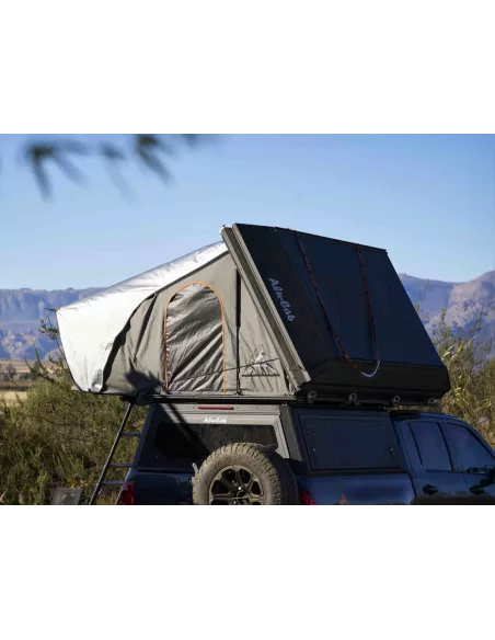 Tente de toit Alu-Cab Family noire ALU CAB - accessoire 4x4
