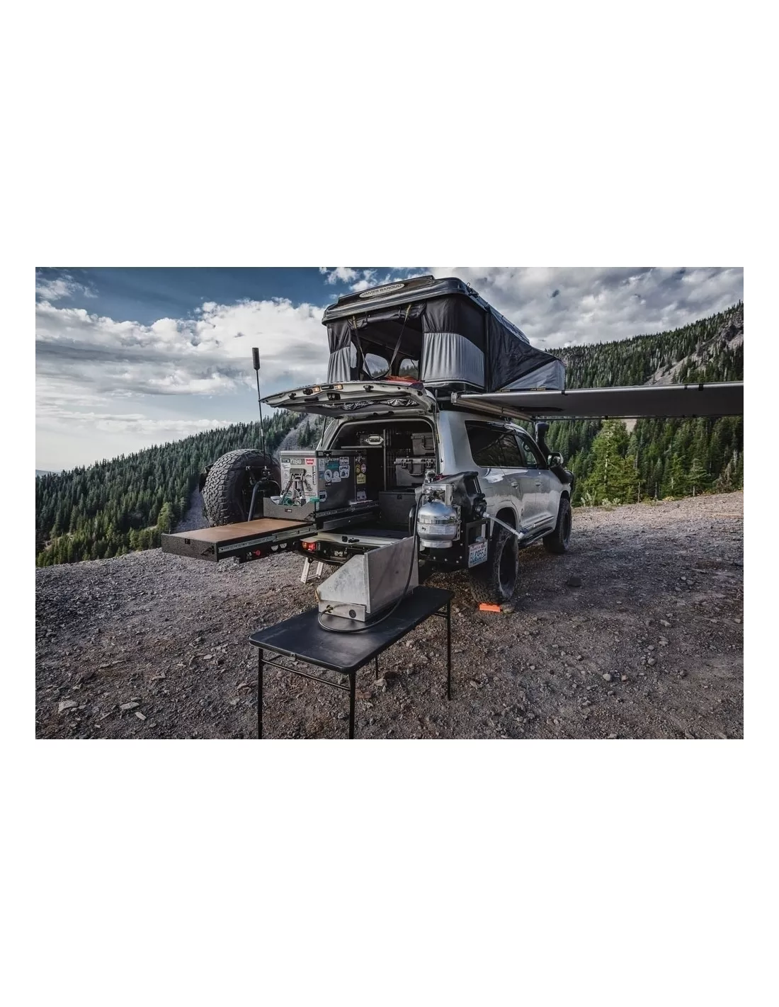Tente de toit Grand Raid XL EVO JAMES BAROUD - accessoire 4x4