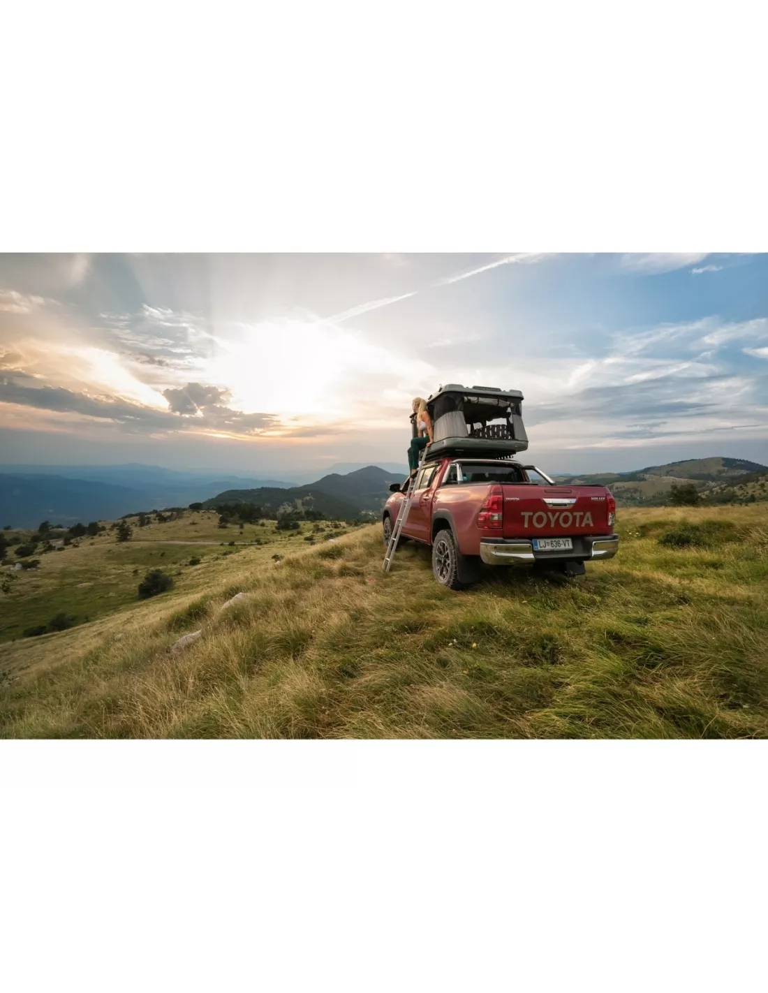 Tente de toit Grand Raid X EVO JAMES BAROUD - accessoire 4x4
