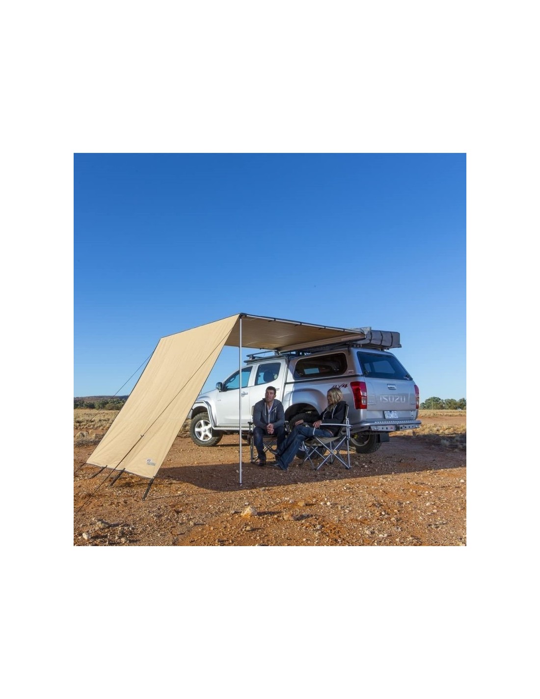 ARB 1250 x 2100 mm Seite / hintere Markise