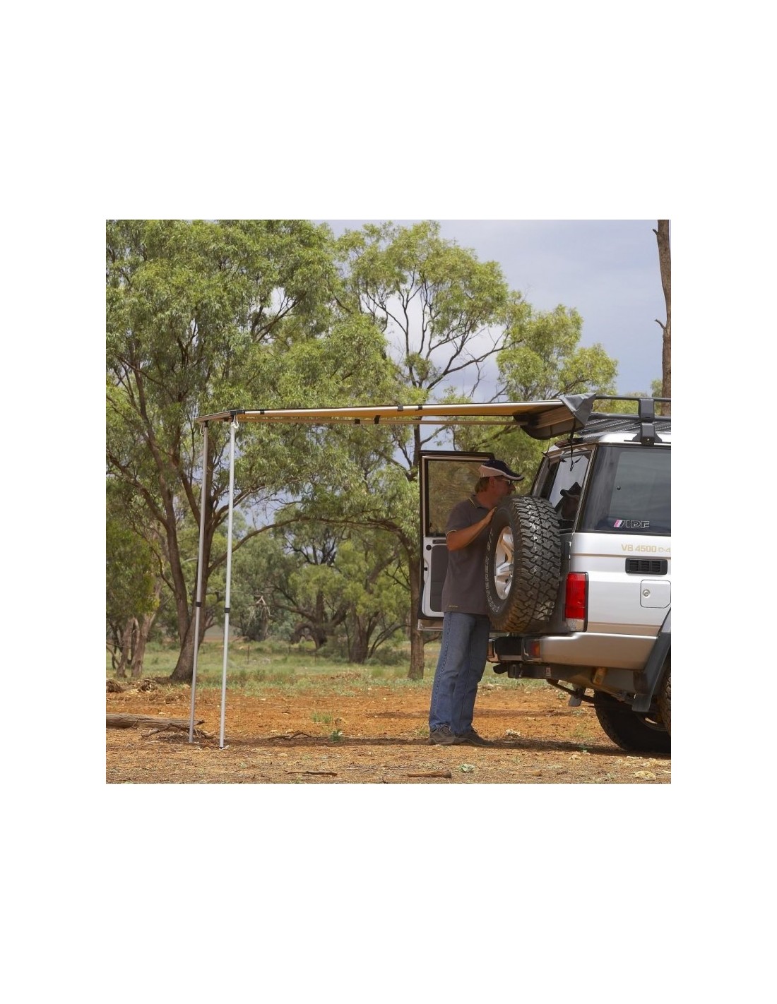 ARB 1250 x 2100 mm Seite / hintere Markise