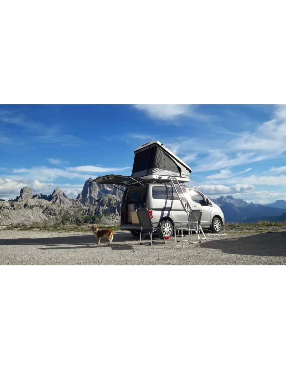 Tente de toit Space M EVO JAMES BAROUD - accessoire 4x4