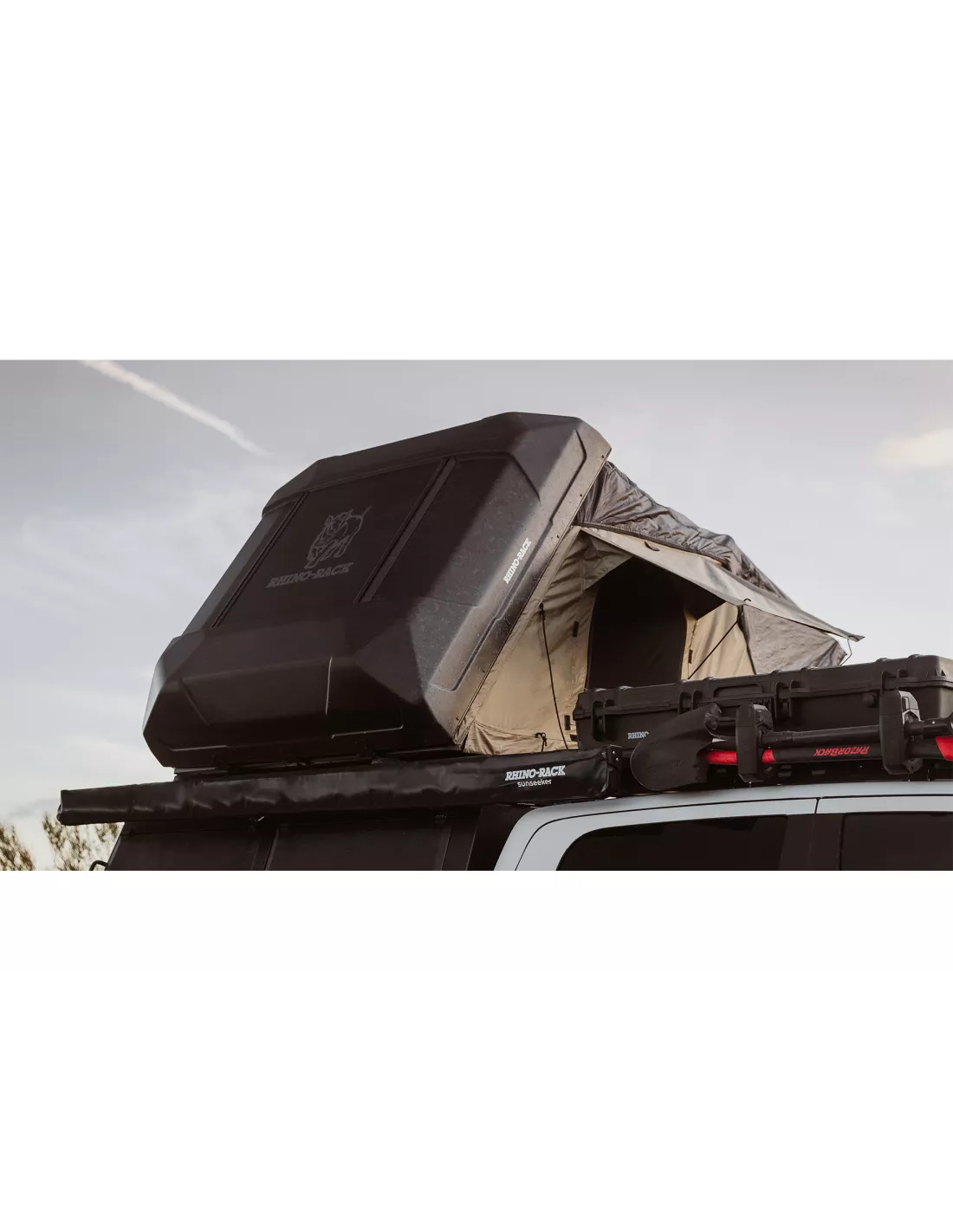Hardeshell rhino rack hardshell tent RHINO RACK - 4x4 accessoire