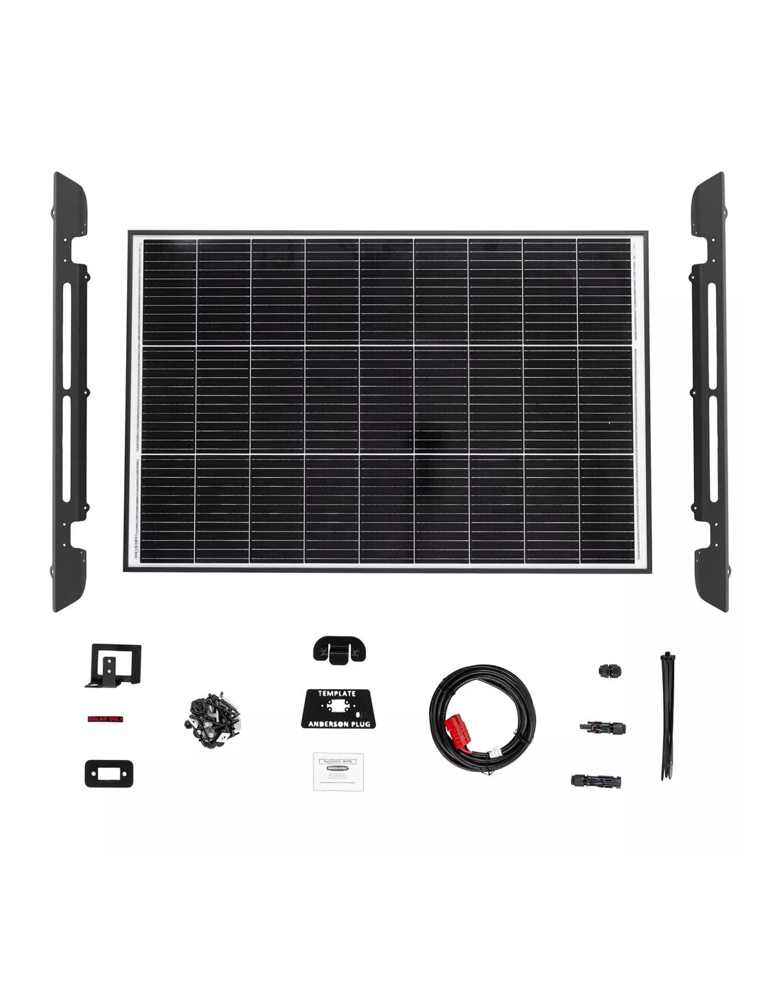 Alt 120 W Solar Panel Set volgt ALLEEN HOOGTE RTT ARB - 4x4 accessoire