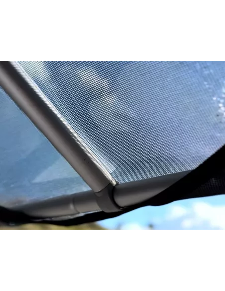 Avancée protection pluie et soleil pour tente de toit Odyssey M et L