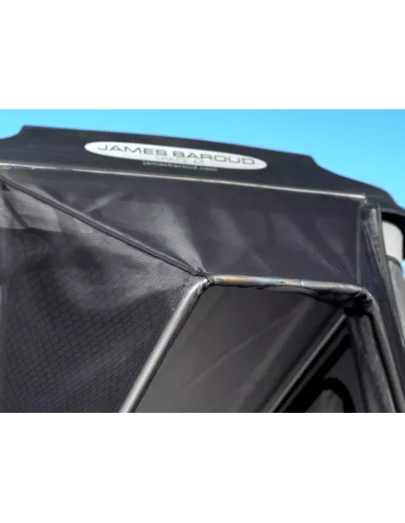 Avancée protection pluie et soleil pour tente de toit Space M JAMES