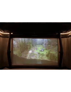 Daktent interieurprojectiescherm JAMES BAROUD -