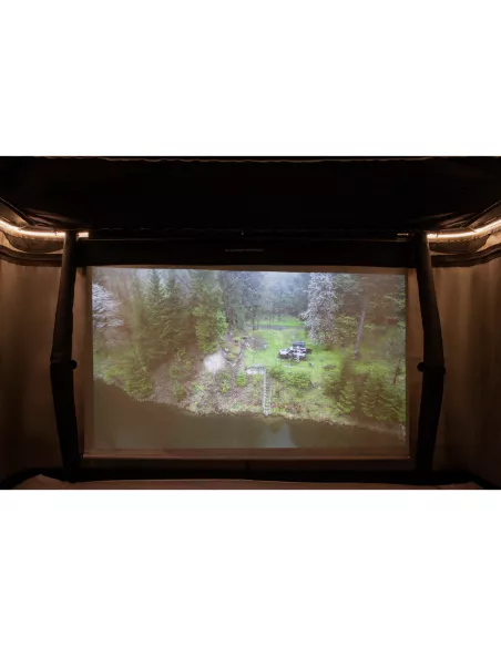 Ecran de projection intérieur de tente de toit JAMES BAROUD -