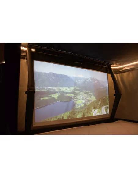 Ecran de projection intérieur de tente de toit JAMES BAROUD -