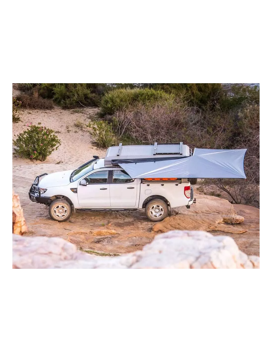 Auvent 2m60 270 ° linke Seite Alukabine ALU CAB - 4x4 Zubehör