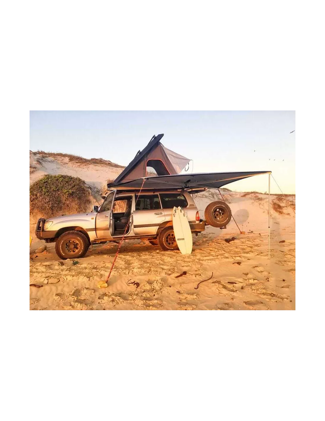 Auvent 2m60 270 ° linke Seite Alukabine ALU CAB - 4x4 Zubehör