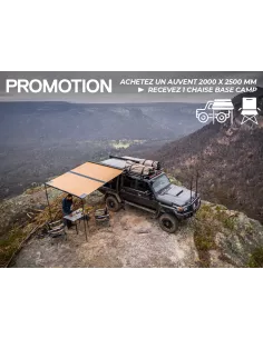 PROMO Auvent ARB 2000 x 2500 mm (avec LED incluse) + Chaise Base Camp