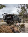 AWNING ALUMINIUM BLACK 2M WITH LIGHT ARB ARB - accessoire 4x4