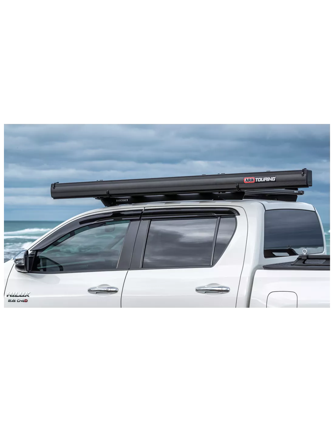 Markise Aluminium schwarz 2m mit Licht ARB ARB - 4x4 Zubehör