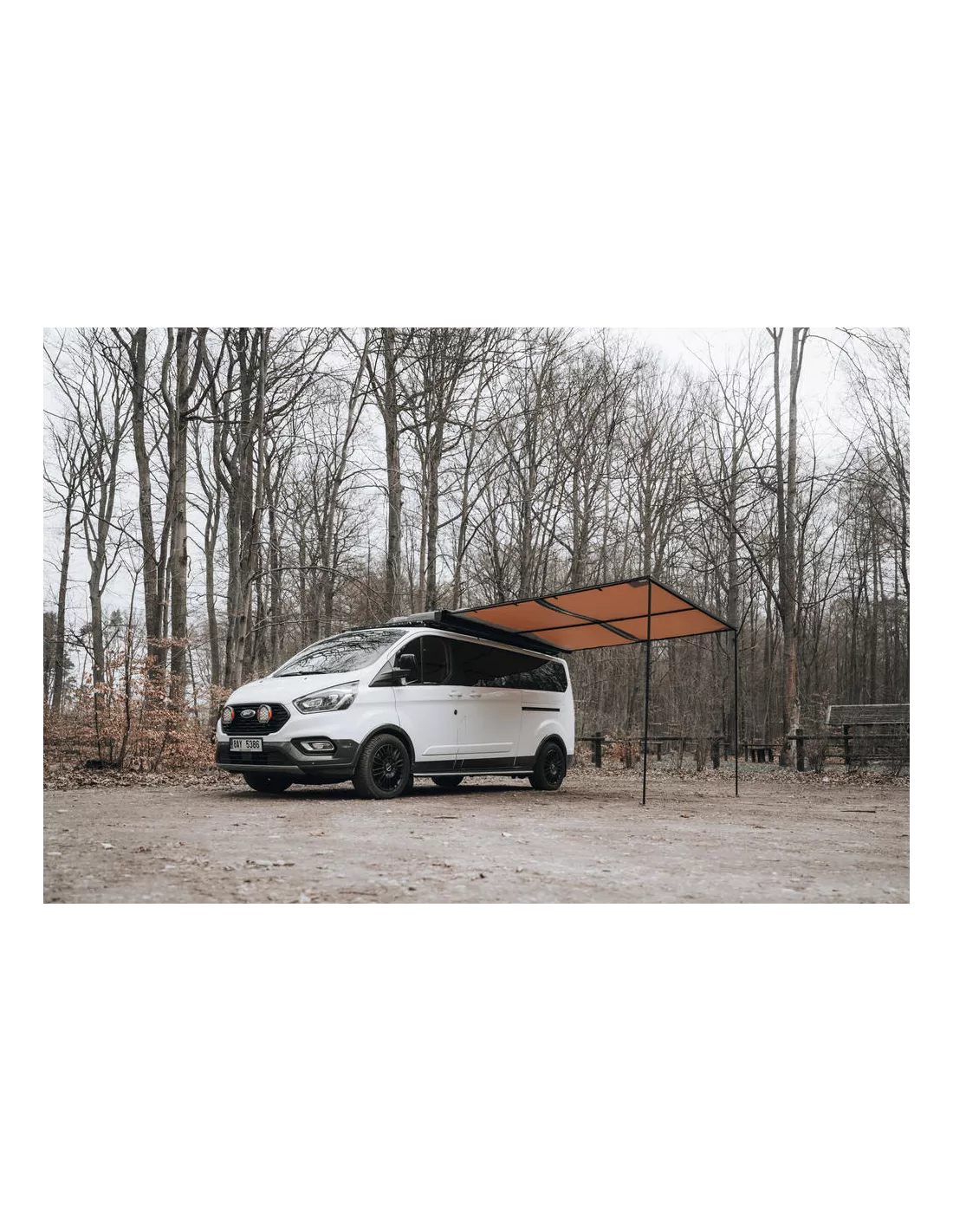 ARB BLK ALUM AWN W/LIGHT 3000 BLACK ED W/ LIGHT ARB - accessoire 4x4