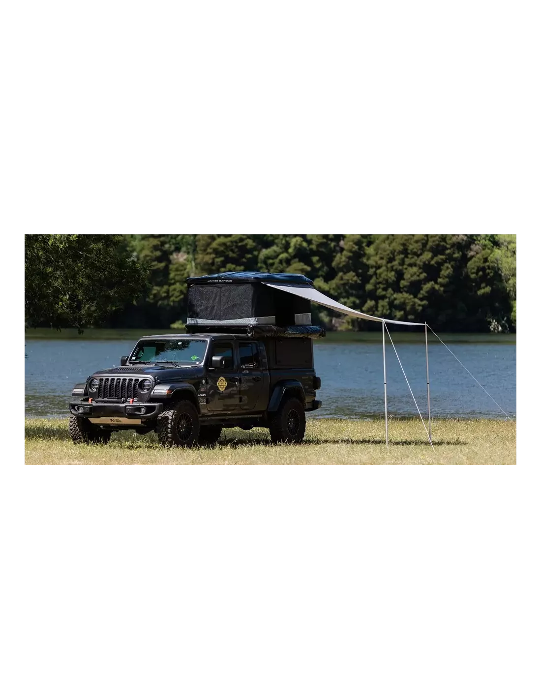 Store lateral 170x240 gamme Frontier pour tente de toit Odyssey JAMES