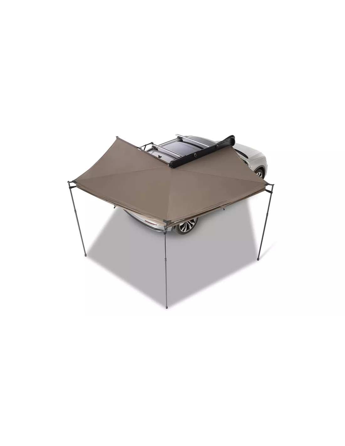 Auvent latéral Batwing compact 1.9m 270° coté droit Rhino Rack RHINO