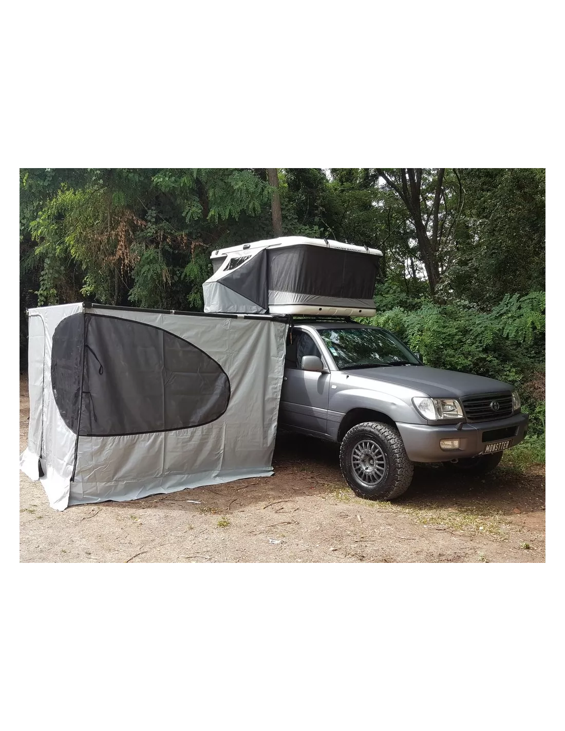 Kit van 3 panelen voor back blind JAMES BAROUD - 4x4 accessoire