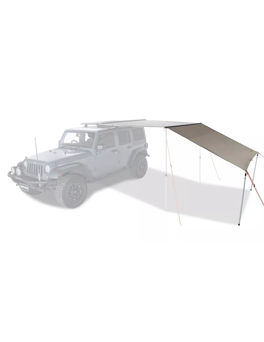 2 5 m extensie voor luifel Batwing / Sunseeker Rhinorack RHINO RACK
