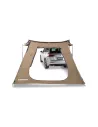 Extension trapézoïdale avec porte pour auvent RHINO RACK 33400