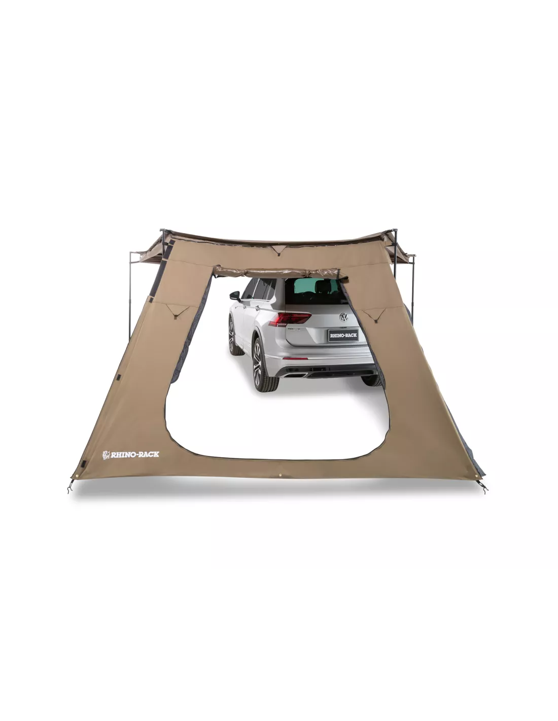 Extension trapézoïdale avec porte pour auvent RHINO RACK 33400