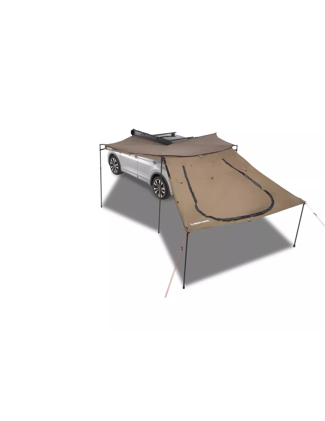 Trapeziumvormige extensie met Auvent Deur RHINO RACK 33400