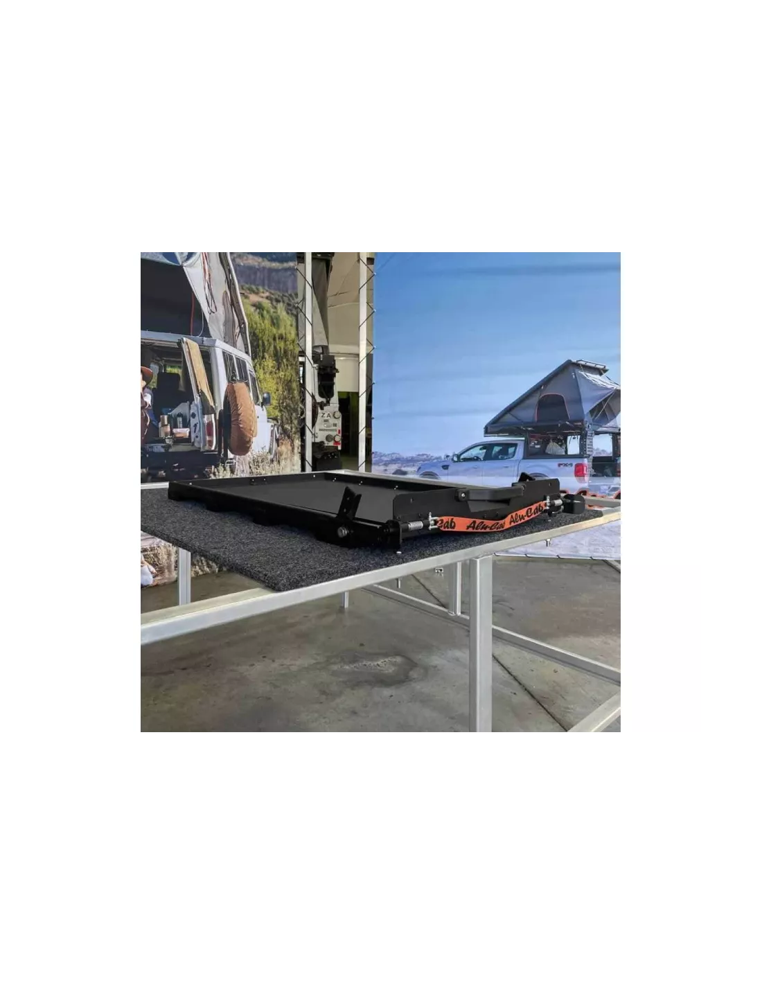 Plateau coulissant basculant pour réfrigérateur 95L Alu-Cab ALU CAB -
