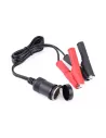 Prise allume cigare femelle avec pinces batterie Engel ENGEL -