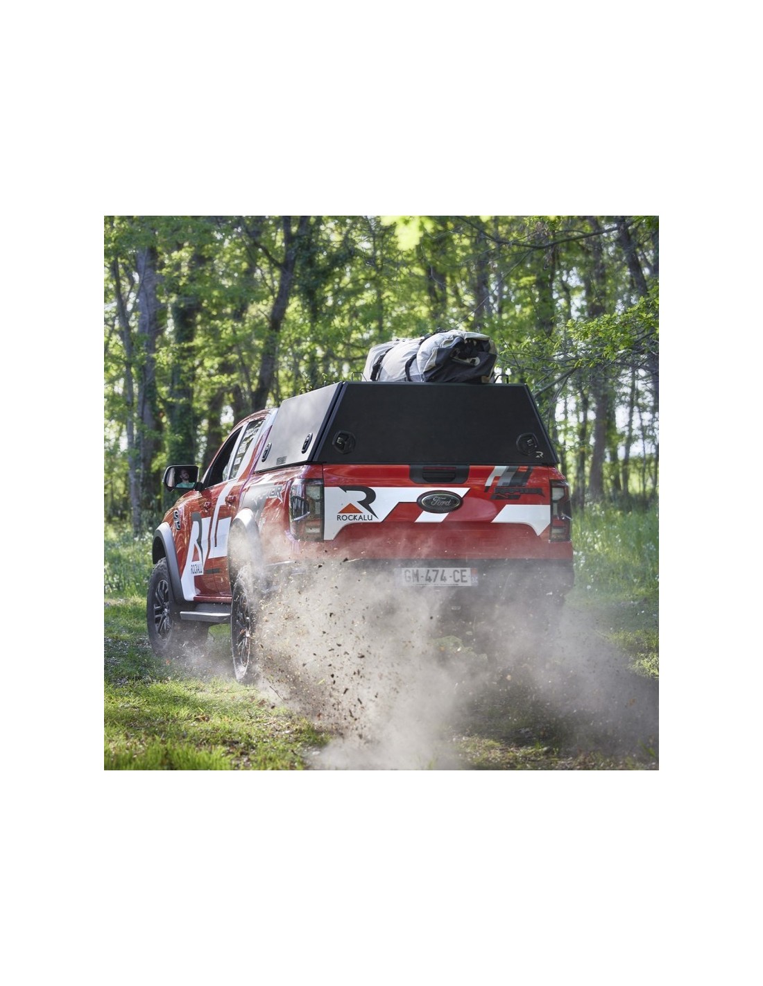 Hard Top Aluminium 3 ROCKALU Ford Ranger Super Cab 2012-2022