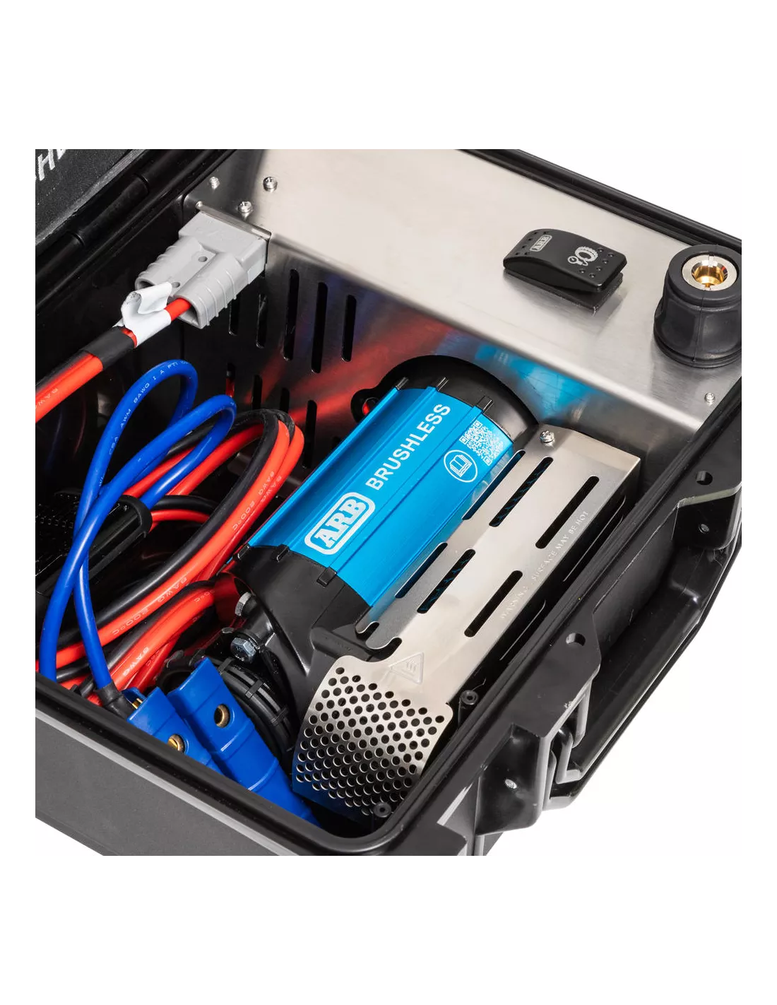 12V een-regelige draagbare compressor ARB Borstelloos 130L / min