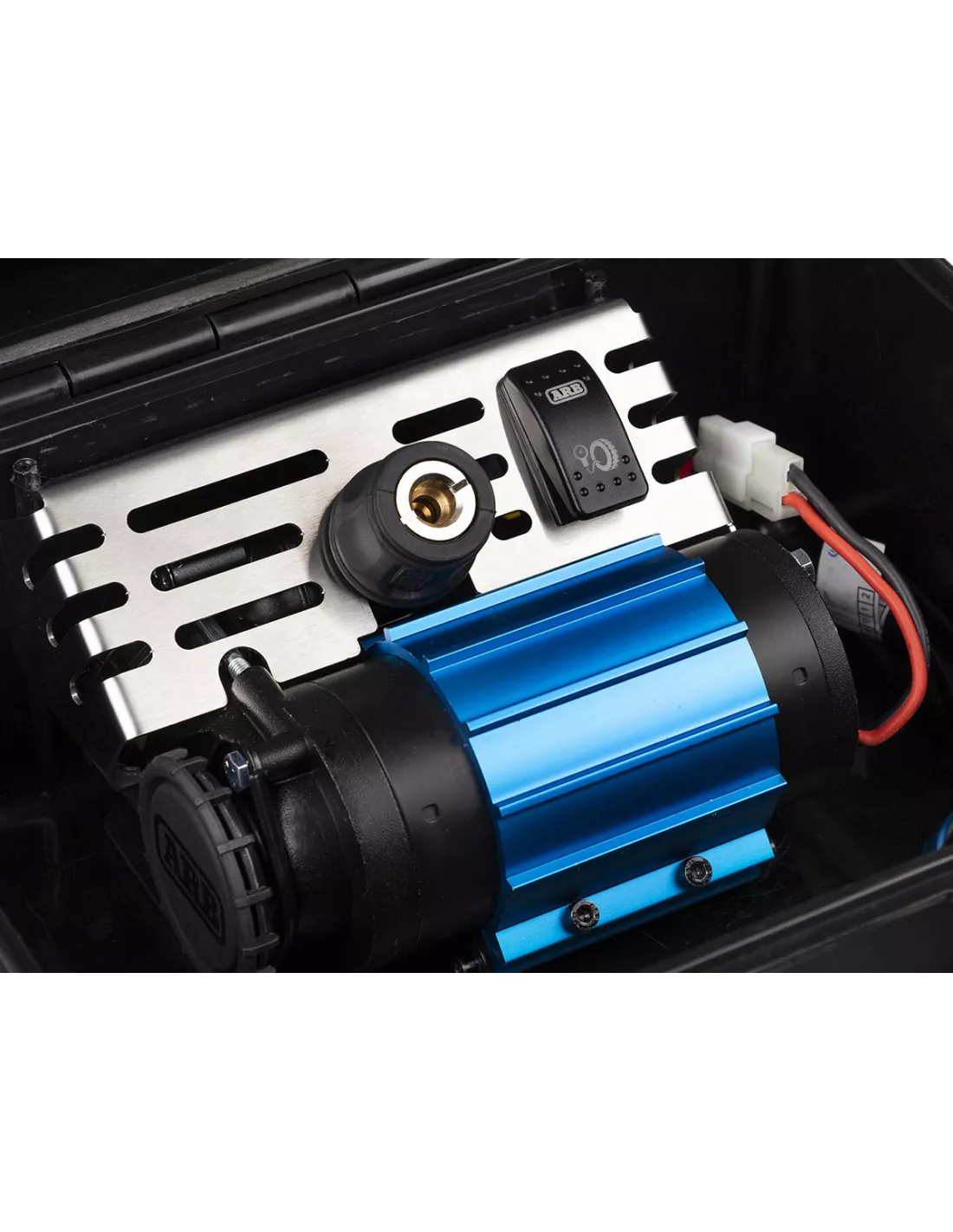 12V Single Compressor Case versie 2 ARB met 7m pijp en