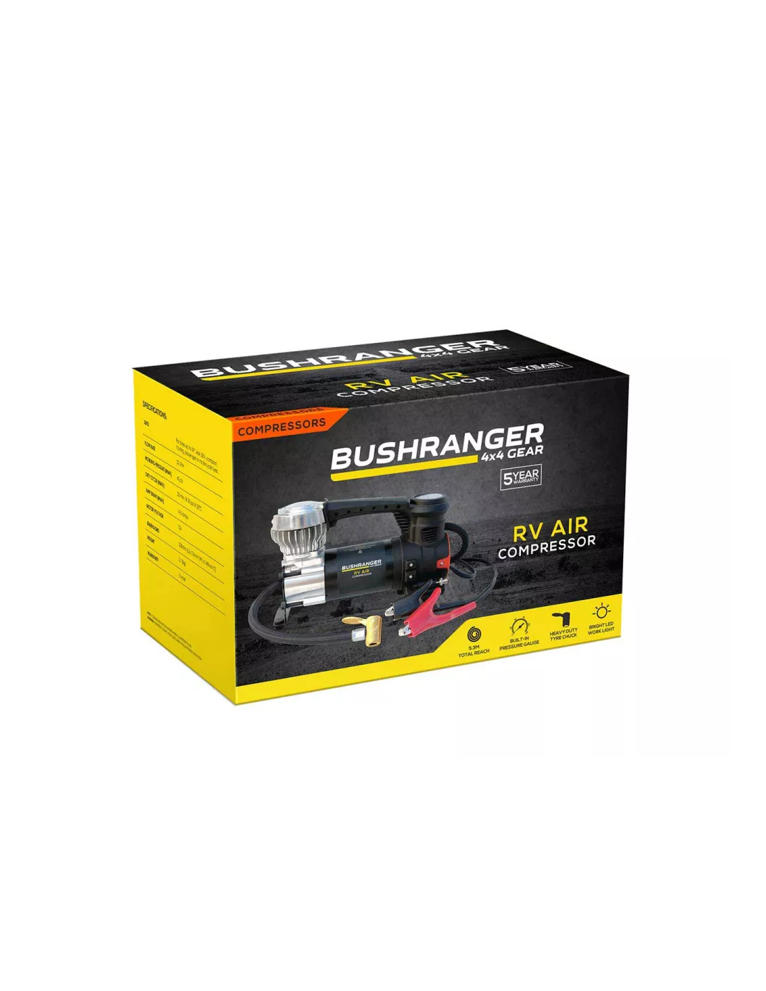 Draagbare Bushranger RV Air Compressor - 12V BUSHRANGER - accessoire