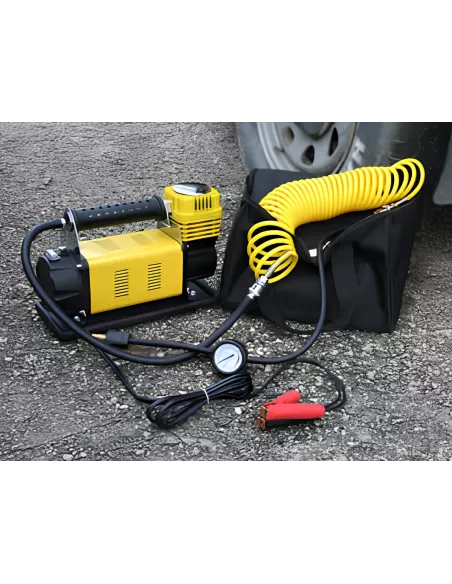 Compresseur portable monocylindre 12V 160L/Min TMAX T-MAX -