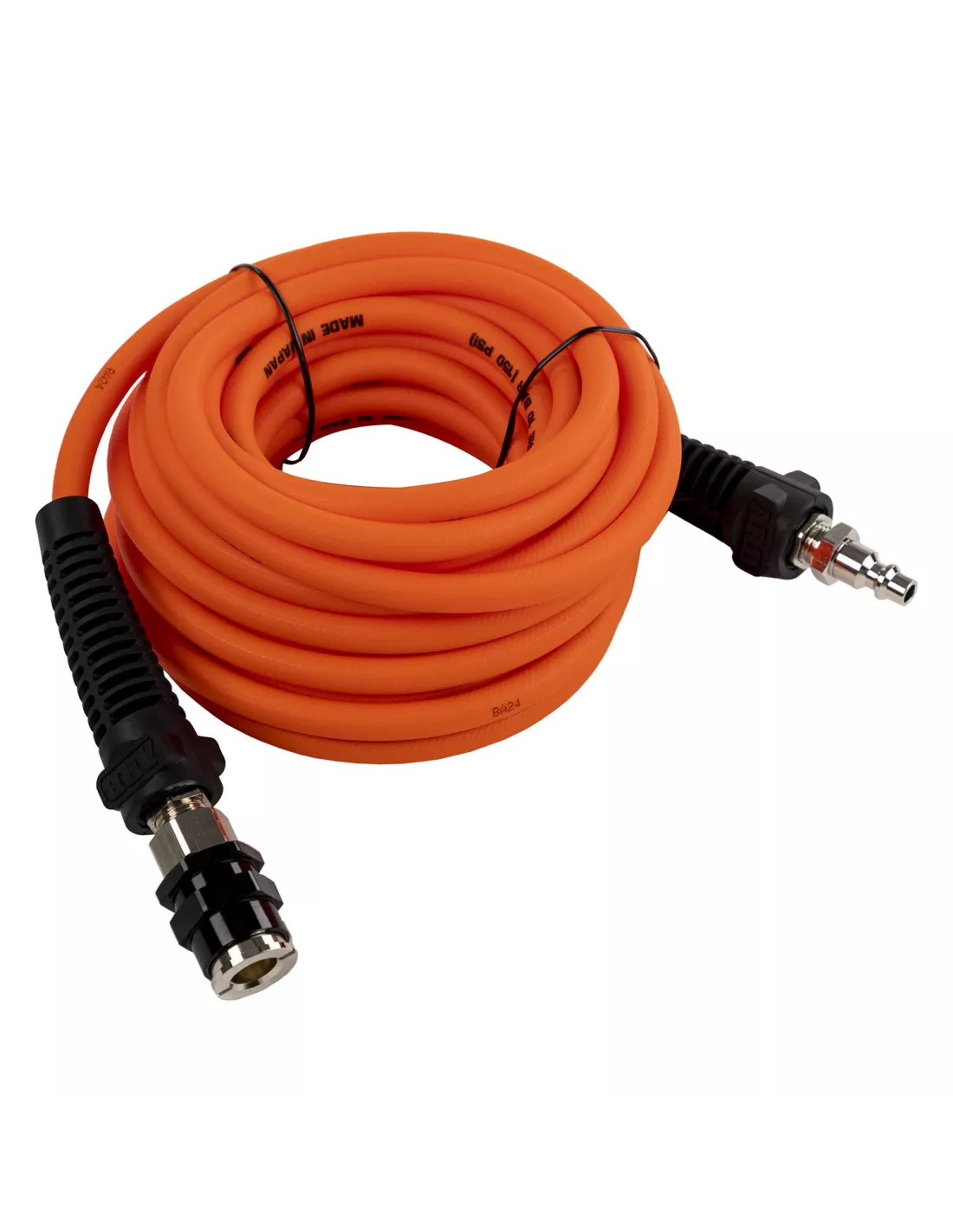 AIR HOSE US STD(M) US STD(F) V2 ORANGE 7M 150 PSI HIGH TEMP ARB -