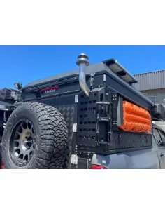 Plaque support d'accessoire Molle à droite pour cheminée pour hardtop
