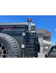 Plaque support d'accessoire Molle à droite pour cheminée pour hardtop 2