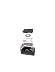 Barbecue à gaz compact avec plaque Cadac Van Cook FFD BBQ Plate CADAC